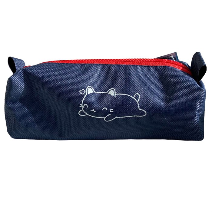 Пенал Кошка  синий 6099 900-896
