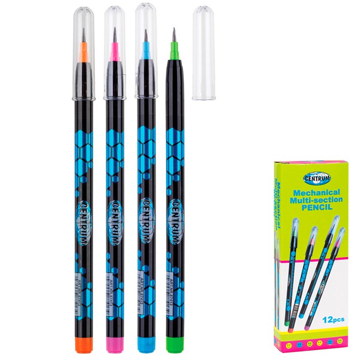 Карандаш ч/г сегментный-выдвижной в ассорт 87413 910-518