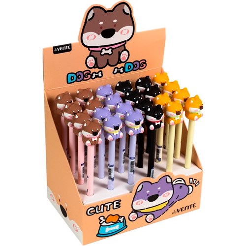 Ручка шариковая синяя 0,7 мм deVENTE. Doggy 5073441 909-609