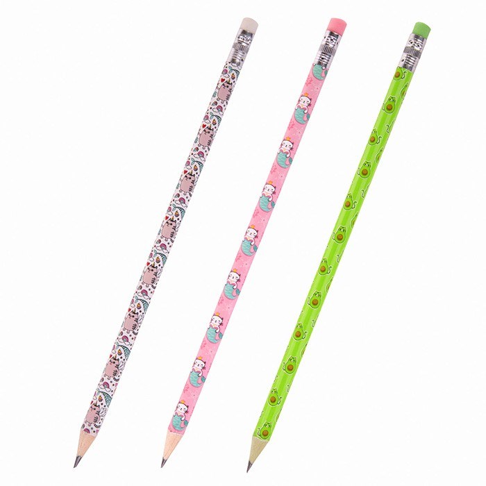 Карандаш ч/гр НВ с ластиком Магия 181778 ЮНЛАНДИЯ 991-060