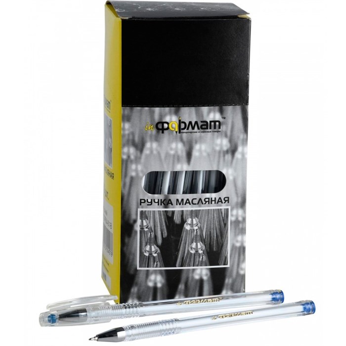 Ручка маслян. INFORMAT SKY синий 0,5 мм OPR04-01-B 893-657