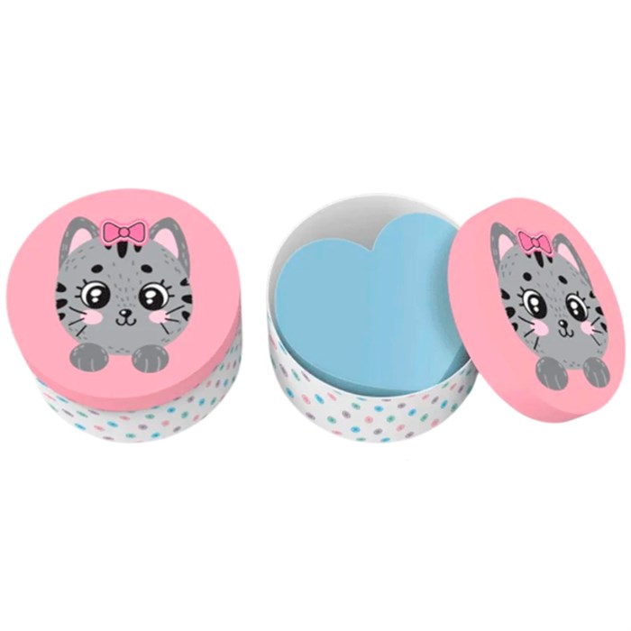 Блок бумажный для записей "deVENTE. 100% Cute. Cat" 70x70 мм, 700 листов 2013000 909-571