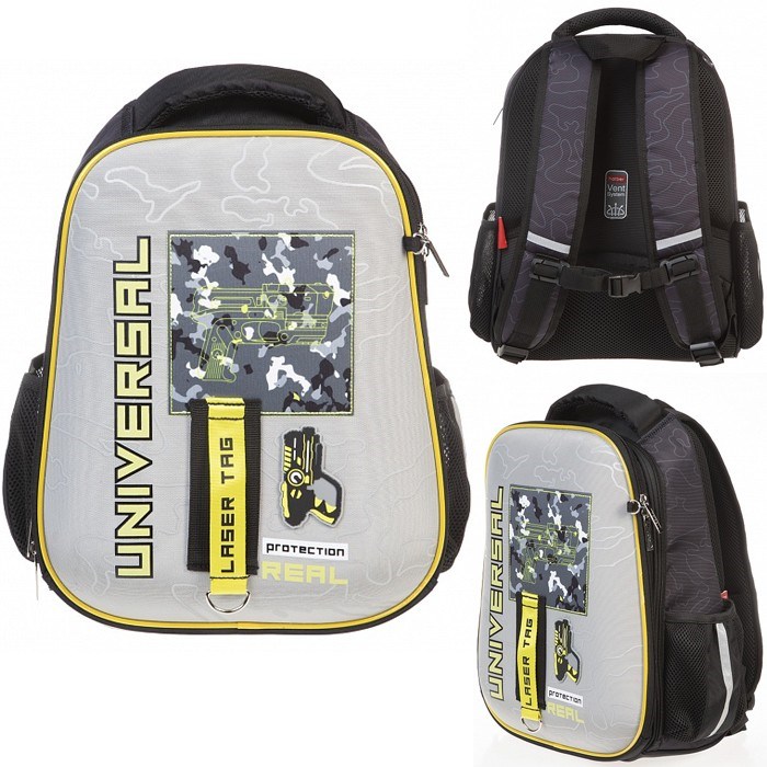 Рюкзак капсула  ERGONOMIC light-Лазертаг- 38Х29Х15см Светится в темноте NRk_71039 Hatber 991-216