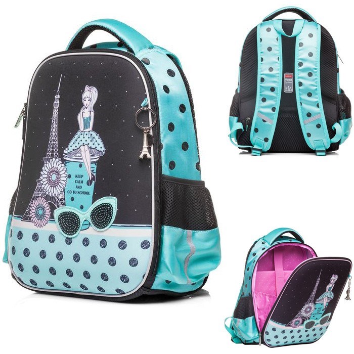 Рюкзак капсула ERGONOMIC light -Парижские каникулы 38х29х12,5 см 45009 Hatber 692-922