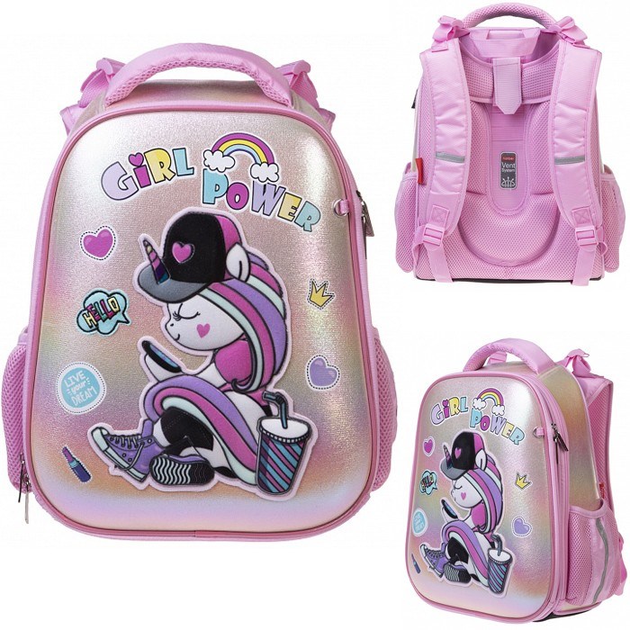 Рюкзак капсула ERGONOMIC Classic -Girl power- 37Х29Х17 см NRk_71012 Hatber 991-211