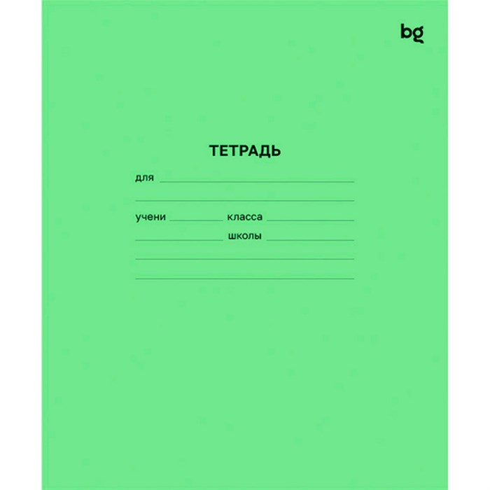 Тетрадь 12 л. косая линия BG 364857 897-058