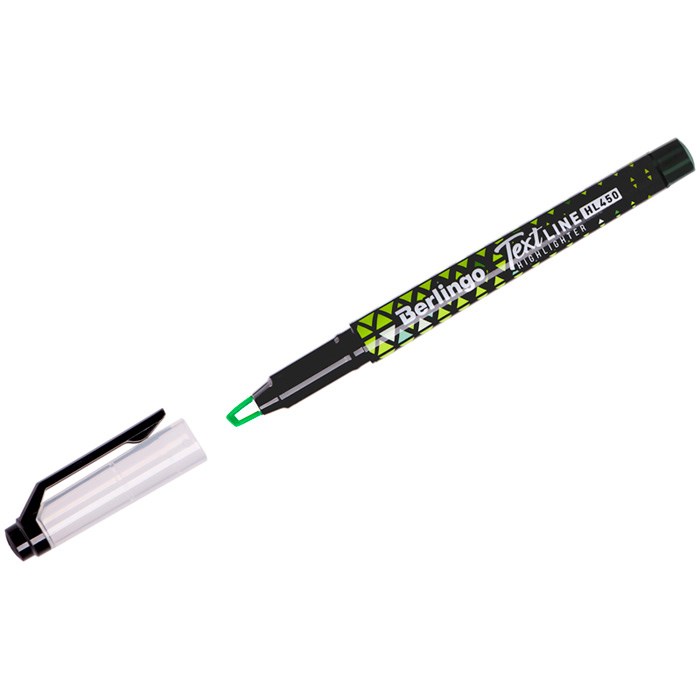 Текстовыделитель зеленый Berlingo "Textline HL450" 0,5-4мм 307918 895-066
