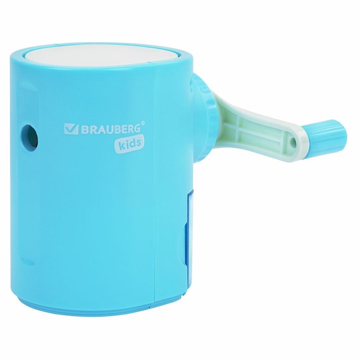 Точилка механическая голубая 272005 Brauberg kids 909-352
