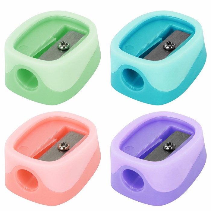 Точилка Color Pastel двухцветная ассорти 272505 Юнландия 909-359