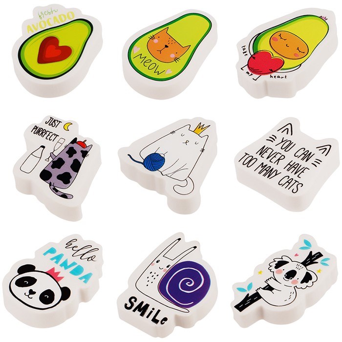 Ластик MESHU "Сutie friends" фигурный ассорти 324844 990-222