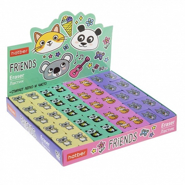 Ластик Friends ER_072700 Hatber 991-681