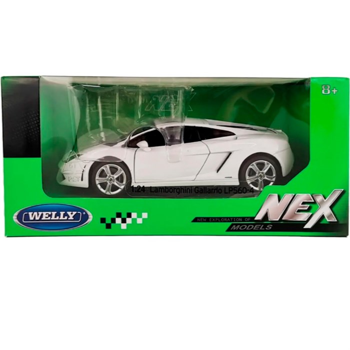 Модель 1:24 Lamborghini Gallardo LP560-4, белый 24005W 439-482