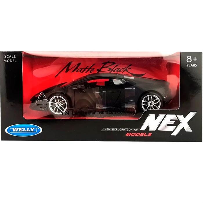 Модель 1:24 Lamborghini Huracan Coupe, черный матовый 24056MA-W 439-480