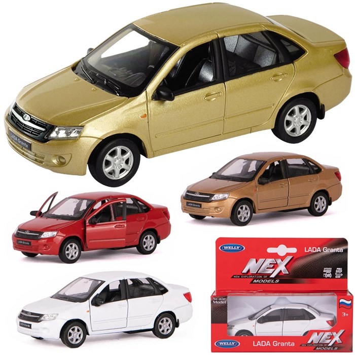 Модель 1:34/39 LADA Granta в ассортименте 43657W 240-795