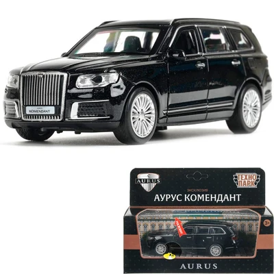 Модель KOMENDANT-143SL-BK Аурус Комендант 12,5 см, двери, багаж, инерц, черный Технопарк  в коробке 439-746