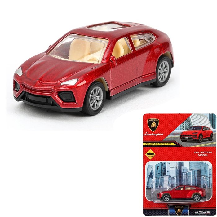 Модель 2306C0667-R7 Lamborghini Urus размер 7,5 см, инерция Технопарк в кор. 439-702
