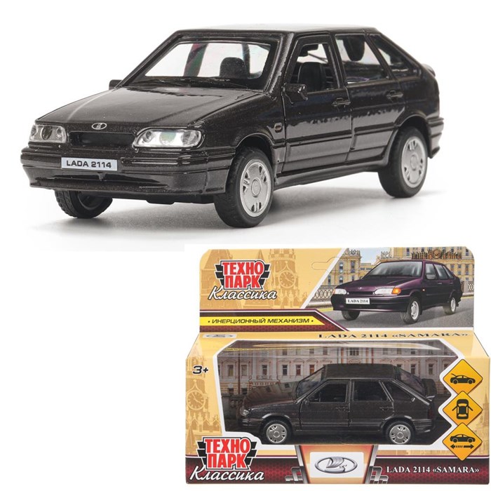 Модель 2114-12-PRP LADA -2114 "SAMARA" Баклажан Технопарк в кор. 439-664