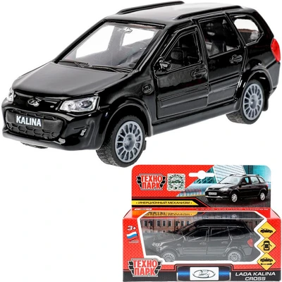 Модель SB-16-46-N(BK)-WB LADA kalina cross 12 см, дв, багаж, инерц. Технопарк в кор. 439-505