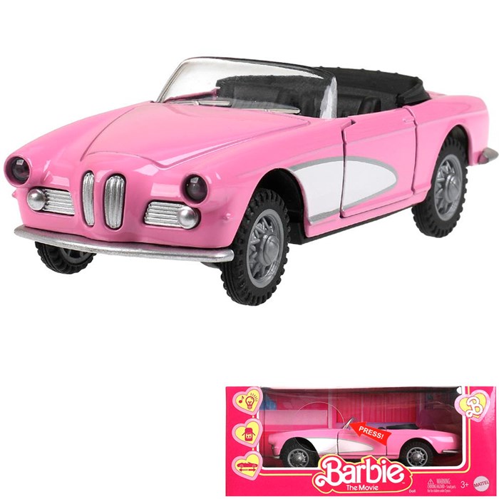 Модель 2302C0091-R кабриолет barbie свет-звук 12см, инерция, двери Технопарк  в кор. 439-355