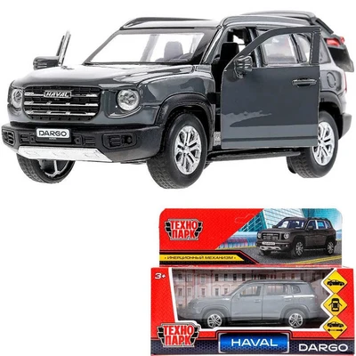 Модель DARGO-12-GY HAVAL haval dargo 12 см, двери, багаж, инерц, темно-серый Технопарк  в кор. 439-273