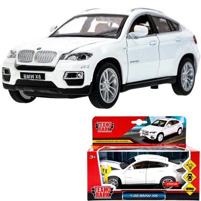 Модель SB-68311 BMW X6, 15,5 см, двери, капот, багажник, инерция Технопарк 439-141