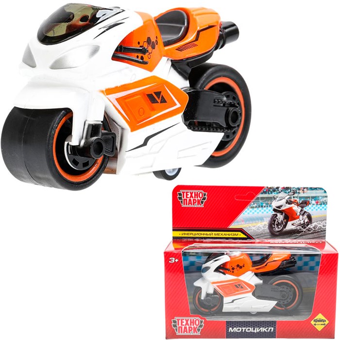 Модель 1908C274-R МОТОЦИКЛ инерция. 10,5 Технопарк 439-117