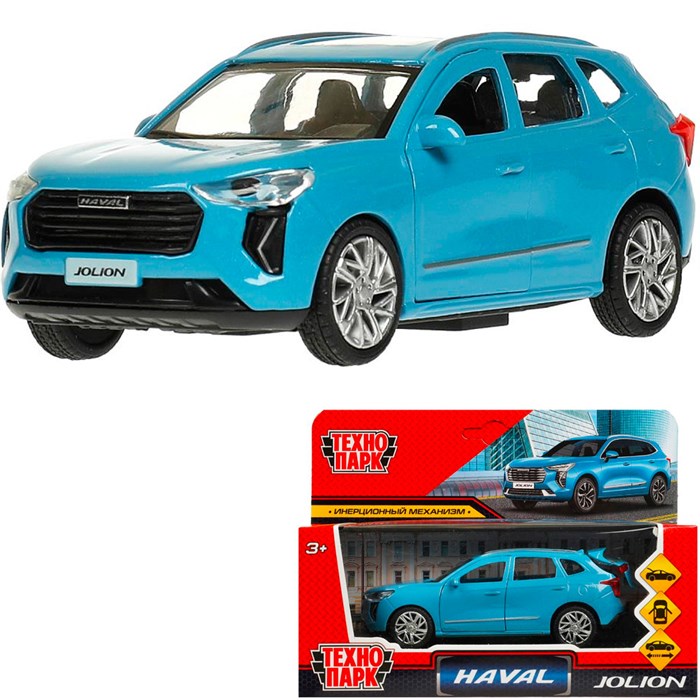Модель JOLION-12-BU Haval Jolion 12 см, двери, багаж, синий Технопарк  в кор 139-990