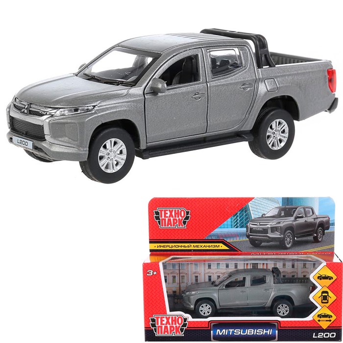 Модель L200-12FIL-GY MITSUBISHI L200 PICKUP матовый серый Технопарк  в коробке 340-557