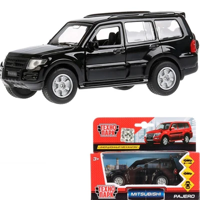 Модель SB-17-61-MP-N(BL)-WB Mitsubishi Pajero черный Технопарк  в коробке 340-107
