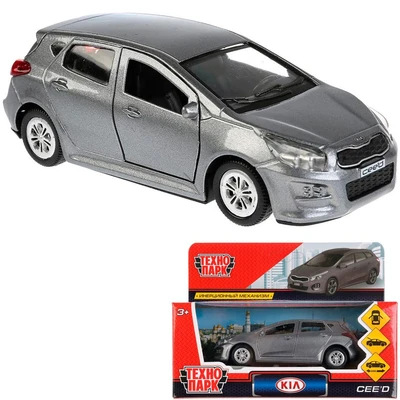 Модель CEED-GY KIA CEED серый Технопарк в коробке 339-604