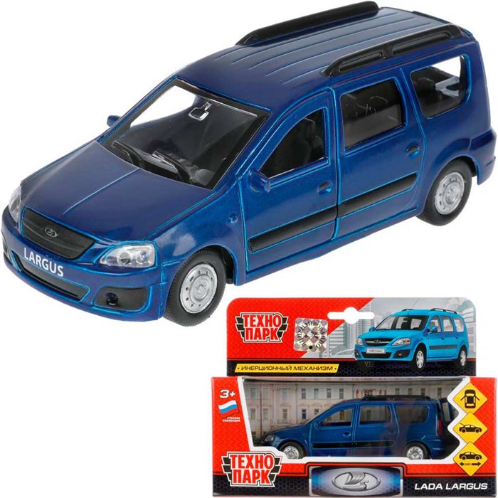 Модель SB-16-47-N(BU)-WB Lada Largus синий Технопарк  в коробке 339-549