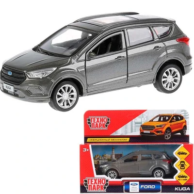 Модель KUGA-GY FORD KUGA серый Технопарк  в коробке 339-282