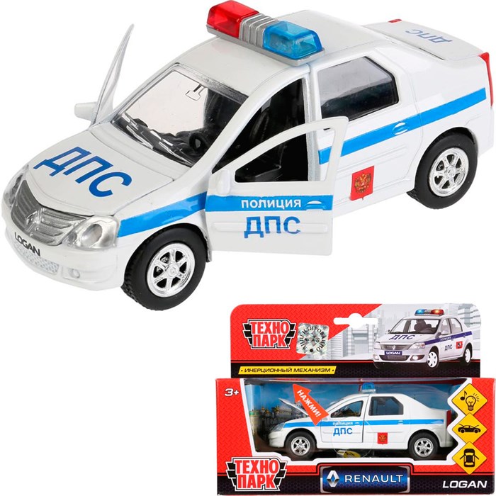 Модель SB-13-21-1 Renault Logan ДПС Технопарк  в коробке 240-209