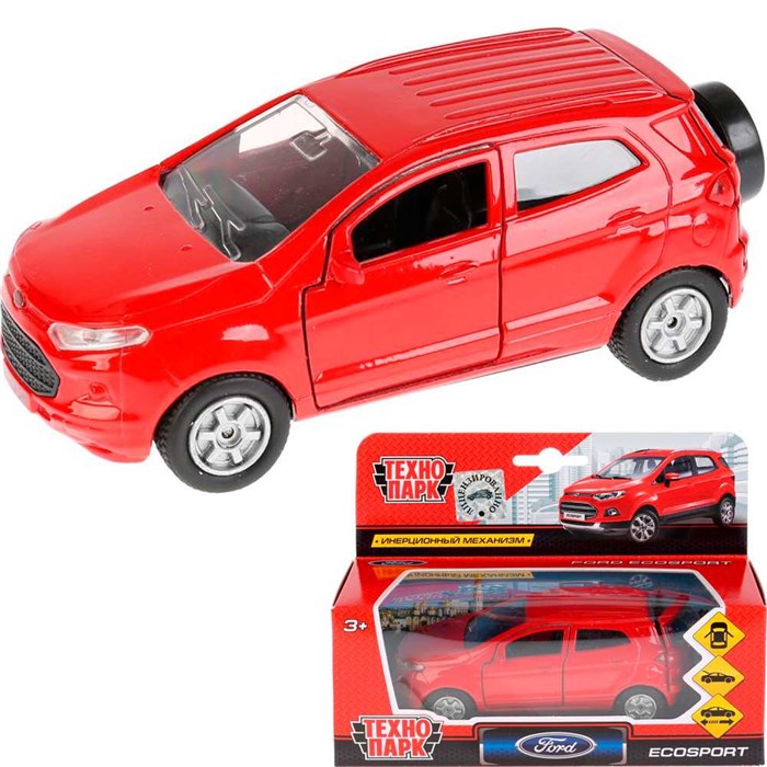 Модель SB-18-21-N(R)-WB FORD Ecosport красный Технопарк  в коробке 339-809
