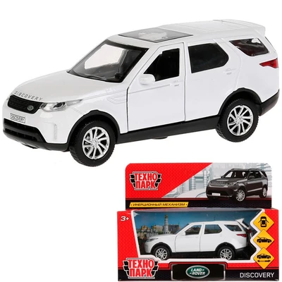 Модель DISCOVERY-WT LAND ROVER DISCOVERY белый Технопарк  в коробке 339-492