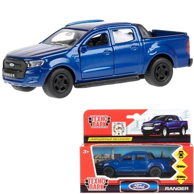 Модель SB-18-09-FR-N(BU) FORD Ranger пикап синий Технопарк  в коробке 339-482