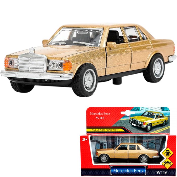 Модель 6632-23-R MERCEDES-BENZ w116 12,5см инерция, двери Технопарк в кор. 439-589