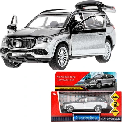 Модель MAYBCHGLS-12-GY MERCEDES-BENZ gls maybach 12 см, двери, багаж, инерц, селен Технопарк  в кор. 439-271