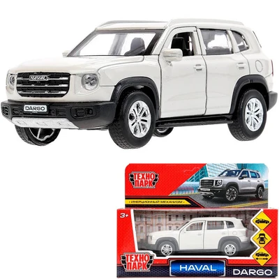 Модель DARGO-12-SR HAVAL haval dargo 12 см, двери, багаж, инерц, серебристый Технопарк  в кор. 439-223