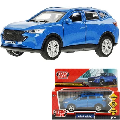 Модель F7-12-BU HAVAL F7 длина 12 см, дв, багаж, инер, синий Технопарк  в коробке 239-992