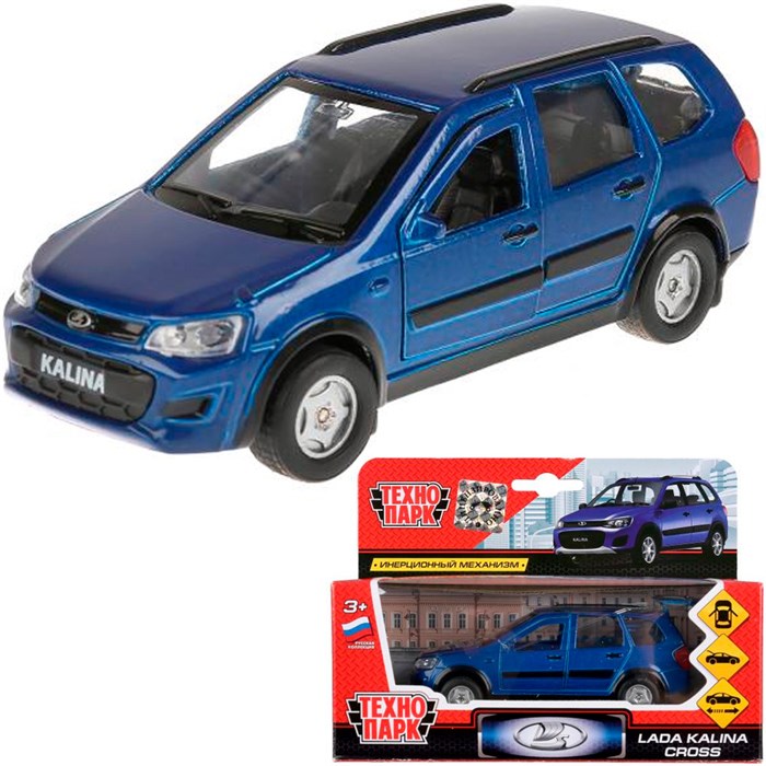 Модель SB-16-46-N(BU)-WB Lada Kalina Cross Технопарк  в коробке 340-059