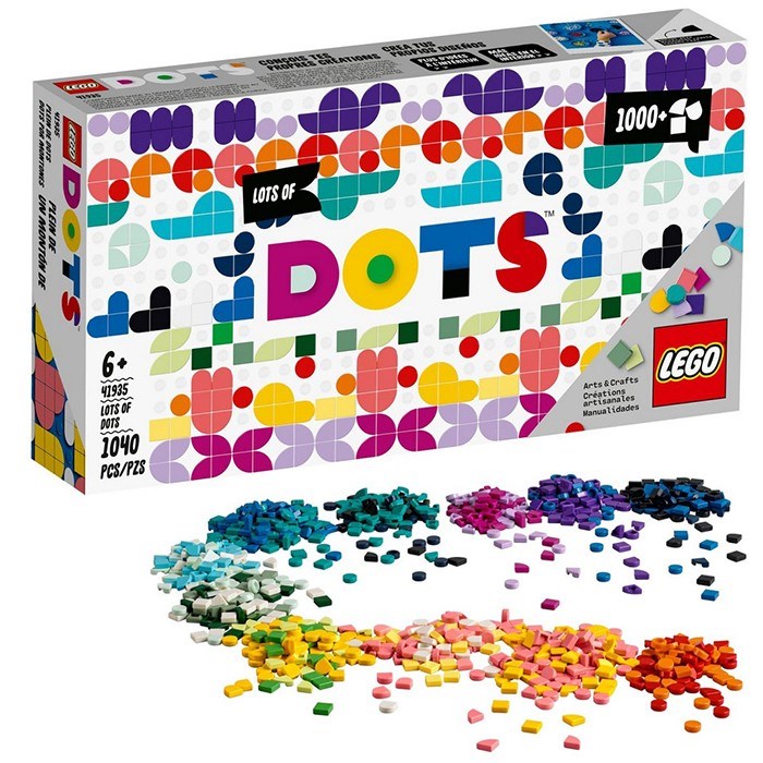 Конструктор LEGO 41935 DOTS Большой набор тайлов 623-348