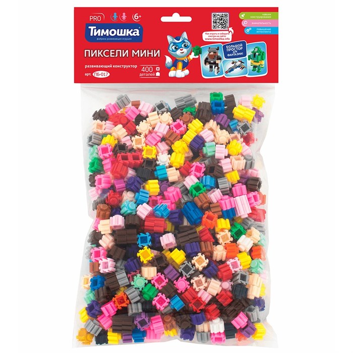 Конструктор «Пиксели мини» 400 детали ПБ-017 ТМ ТИМОШКА 623-998