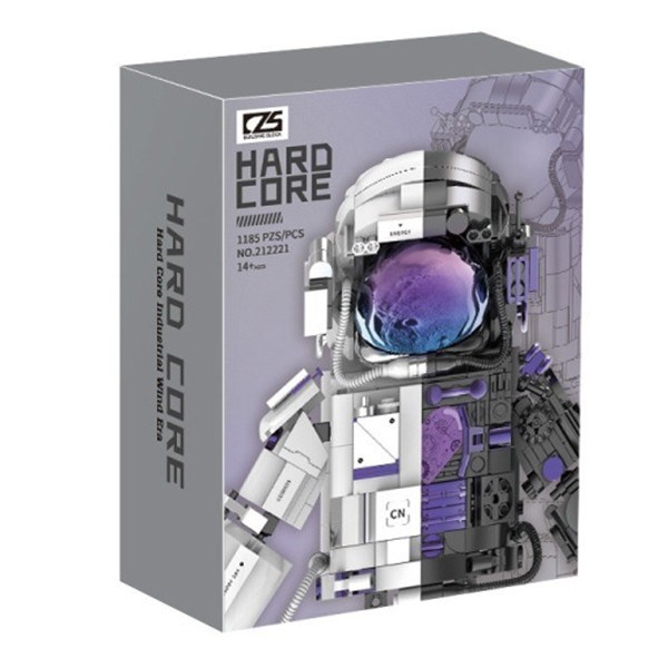 Конструктор 212221 Космонавт 1185 деталей в коробке 723-045