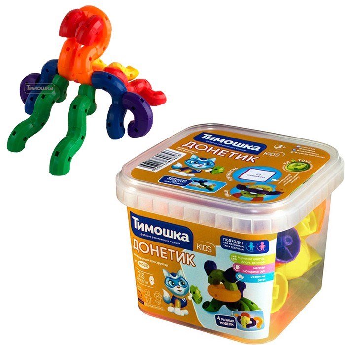 Конструктор "Донетик" 23 детали ТМ "ТИМОШКА" 525-353
