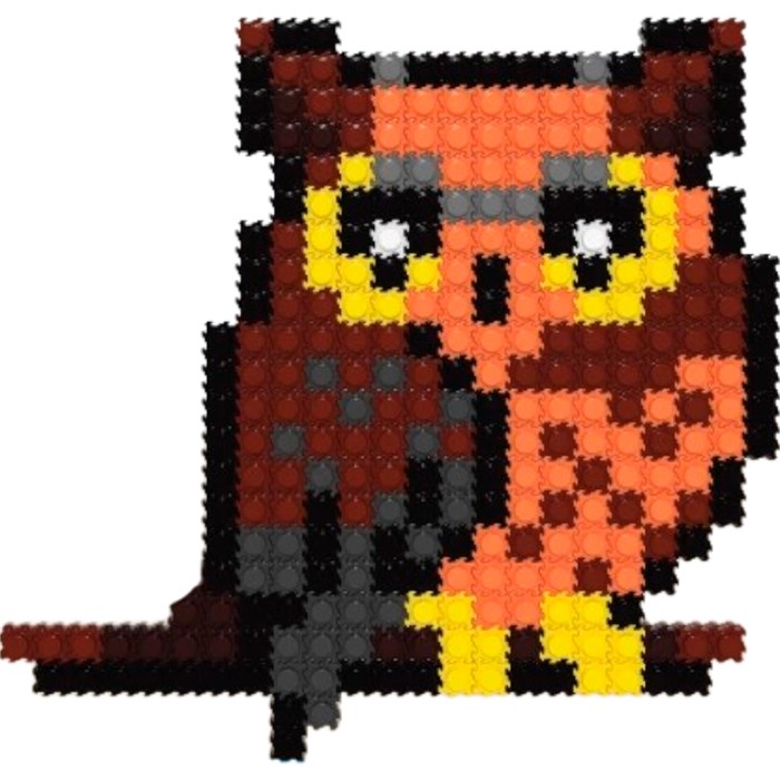 Конструктор Гекко Сова 394 дет. G-38018 625-640