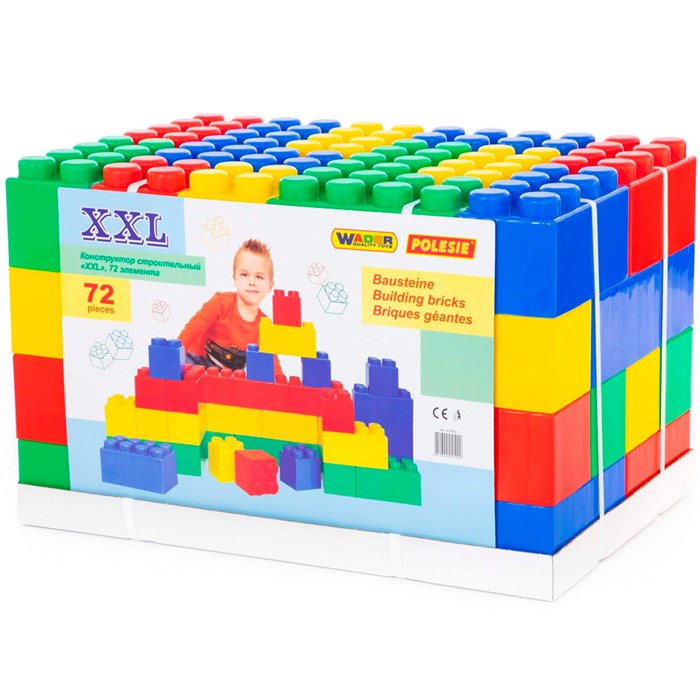 Конструктор строительный  "XXL" 72 эл. 41999 П-Е /1/ 425-081