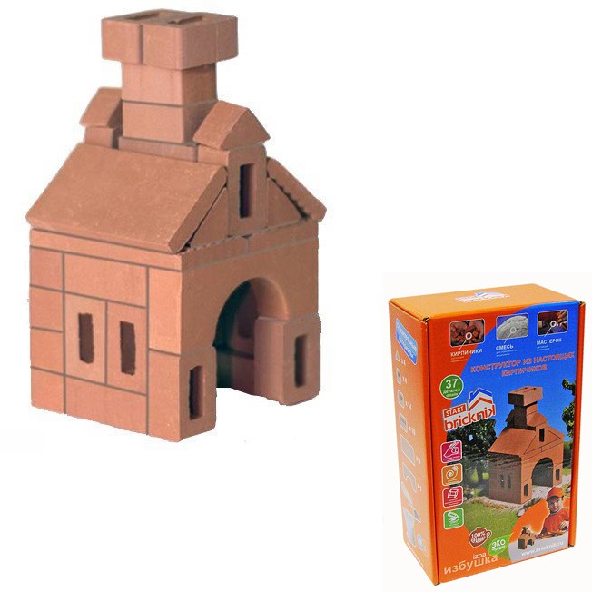 Конструктор из кирпичиков Избушка 601 376-445