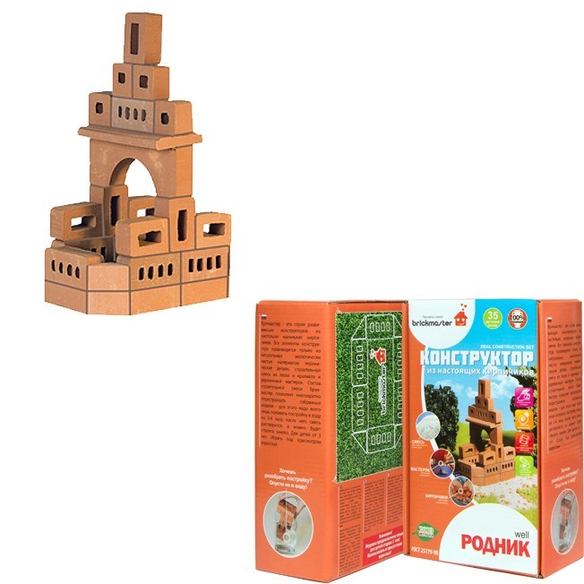 Конструктор из кирпичиков Родник 603 376-411