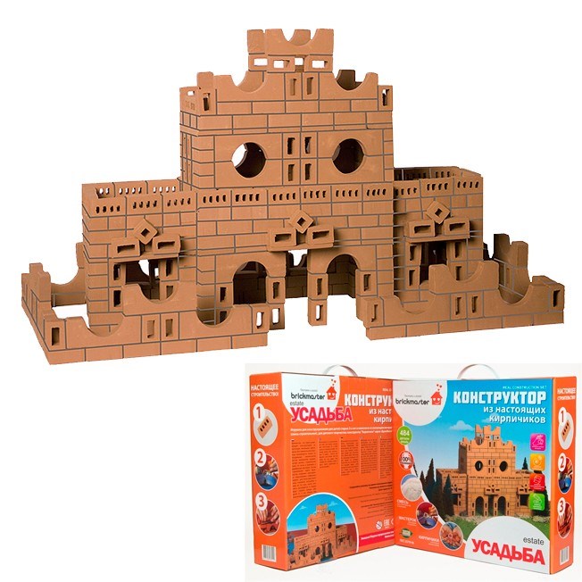 Конструктор из кирпичиков Усадьба 106 376-404